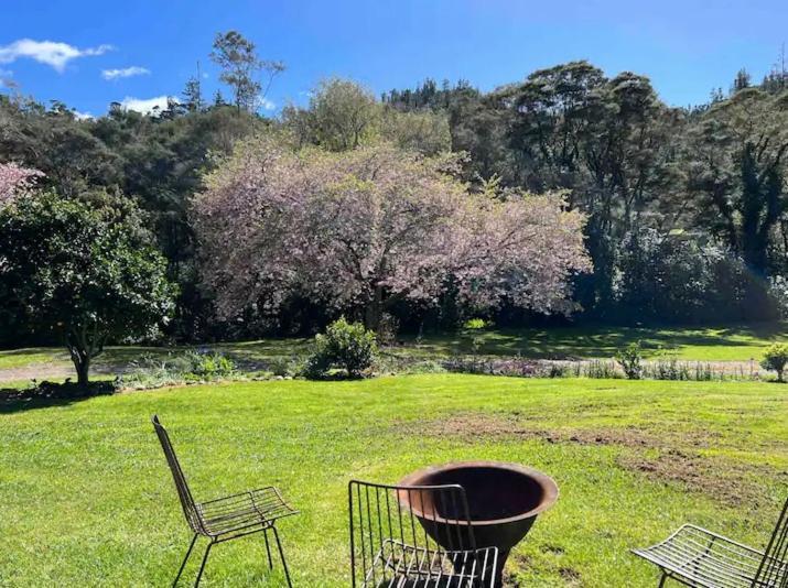 Coromandel Secluded Log Cabin Retreat Hikuai Zewnętrze zdjęcie