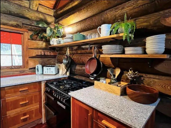 Coromandel Secluded Log Cabin Retreat Hikuai Zewnętrze zdjęcie