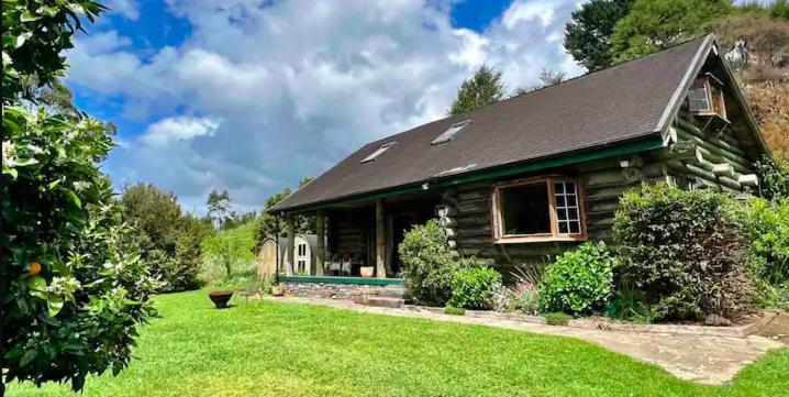 Coromandel Secluded Log Cabin Retreat Hikuai Zewnętrze zdjęcie